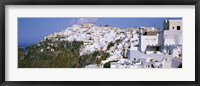 Buildings, Houses, Fira, Santorini, Greece Fine Art Print