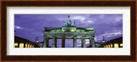 Low Angle View Of The Brandenburg Gate, Berlin, Germany Fine Art Print