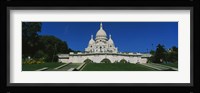 Facade of a basilica, Basilique Du Sacre Coeur, Paris, France Fine Art Print