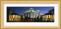 Low angle view of a gate, Brandenburg Gate, Berlin, Germany Fine Art Print