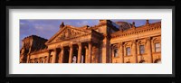 Facade Of The Parliament Building, Berlin, Germany Fine Art Print