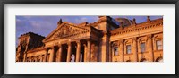 Facade Of The Parliament Building, Berlin, Germany Fine Art Print