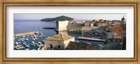 Harbor Of Dubrovnik, Croatia Fine Art Print