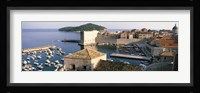 Harbor Of Dubrovnik, Croatia Fine Art Print