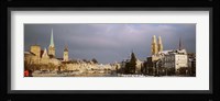 Winter, Zurich, Switzerland Fine Art Print