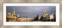Winter, Zurich, Switzerland Fine Art Print