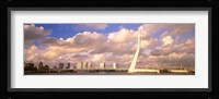 Netherlands, Holland, Rotterdam, Erasmus Bridge Fine Art Print