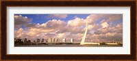 Netherlands, Holland, Rotterdam, Erasmus Bridge Fine Art Print