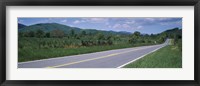 Road passing through a landscape, Virginia State Route 231, Madison County, Virginia, USA Fine Art Print