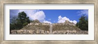 Old ruins of a temple, El Caracol, Cayo District, Belize Fine Art Print
