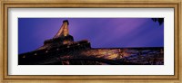 Looking Up at the Eiffel Tower, Night Fine Art Print