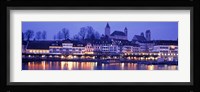Evening, Lake Zurich, Rapperswil, Switzerland Fine Art Print