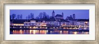 Evening, Lake Zurich, Rapperswil, Switzerland Fine Art Print