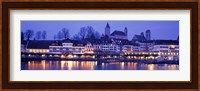 Evening, Lake Zurich, Rapperswil, Switzerland Fine Art Print