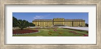 Facade of a building, Schonbrunn Palace, Vienna, Austria Fine Art Print