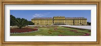 Facade of a building, Schonbrunn Palace, Vienna, Austria Fine Art Print