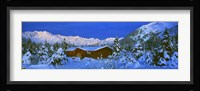 Cabin Mount Alyeska, Alaska, USA Fine Art Print