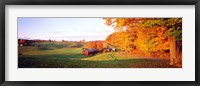 Fall Farm VT USA Fine Art Print