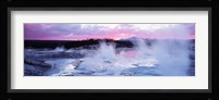 Sunset, Norris Geyser Basin, Wyoming, USA Fine Art Print