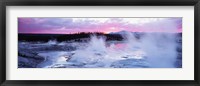Sunset, Norris Geyser Basin, Wyoming, USA Fine Art Print