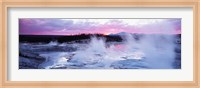 Sunset, Norris Geyser Basin, Wyoming, USA Fine Art Print