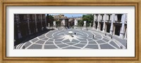 High angle view of a town square, Piazza del Campidoglio, Rome, Lazio, Italy Fine Art Print