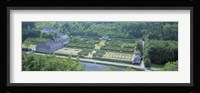 Aerial View, Freyr Castle, Ardennes, Belgium Fine Art Print