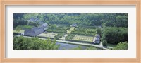 Aerial View, Freyr Castle, Ardennes, Belgium Fine Art Print