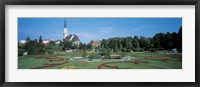 Gardens at Schonbrunn Palace Vienna Austria Fine Art Print