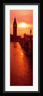 Big Ben at dusk, London England Fine Art Print