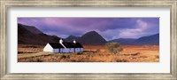 Black Rock Cottage White Corries Glencoe Scotland Fine Art Print