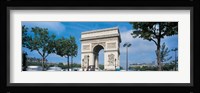 France, Paris, Arc de Triomphe (day) Fine Art Print