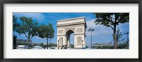 France, Paris, Arc de Triomphe (day) Fine Art Print