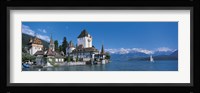 Oberhofen Castle w\ Thuner Lake Switzerland Fine Art Print
