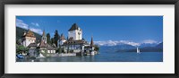 Oberhofen Castle w\ Thuner Lake Switzerland Fine Art Print