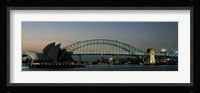 Opera House & Harbor Bridge Sydney Australia Fine Art Print