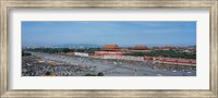 Aerial view of Tiananmen Square Beijing China Fine Art Print