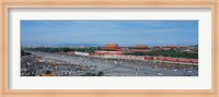 Aerial view of Tiananmen Square Beijing China Fine Art Print