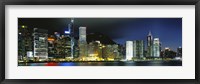 View From Wanchai, Central District, Hong Kong Fine Art Print