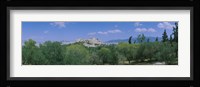Ruined buildings on a hilltop, Acropolis, Athens, Greece Fine Art Print