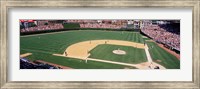Packed stadium at Wrigley Field, USA, Illinois, Chicago Fine Art Print