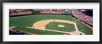 Packed stadium at Wrigley Field, USA, Illinois, Chicago Fine Art Print
