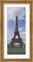 Low angle view of a tower, Eiffel Tower, Paris, Ille-De-France, France Fine Art Print