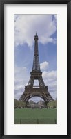 Low angle view of a tower, Eiffel Tower, Paris, Ille-De-France, France Fine Art Print