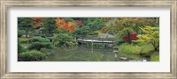 Plank Bridge, The Japanese Garden, Seattle, Washington State, USA Fine Art Print