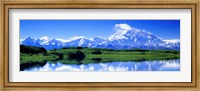 Reflection Pond, Mount McKinley, Denali National Park, Alaska, USA Fine Art Print
