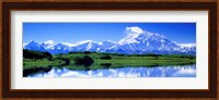 Reflection Pond, Mount McKinley, Denali National Park, Alaska, USA Fine Art Print