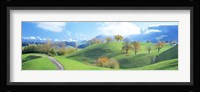 Rolling Landscape, Zug, Switzerland Fine Art Print