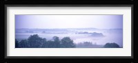 Foggy Landscape Northern Germany Fine Art Print