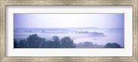 Foggy Landscape Northern Germany Fine Art Print